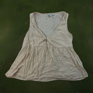 O'Neill Womens Light Pink Viscose Tank Top Sz Medium